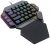 Laelr Tastiera da gioco, tastiera da gioco meccanica a una mano 35 tasti con tastiera meccanica USB cablata retroilluminata RGB Controller di gioco ergonomico per PC / MAC / PS4 / XBOX ONE Gamer